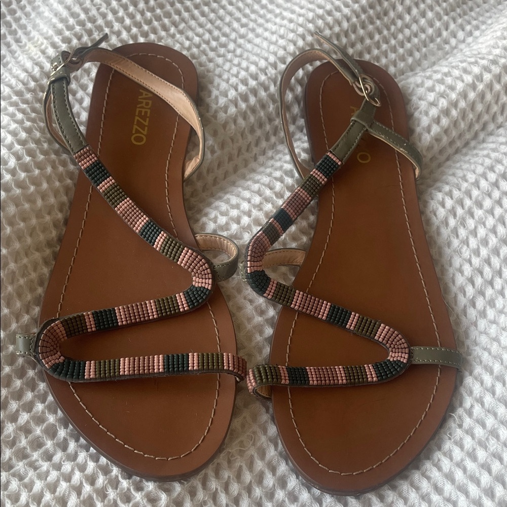 Arezzo Women's Multicolor Sandals - Size 10 (40 EUR)